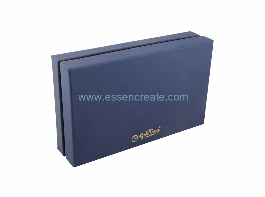 Belt Necktie Packaging Rigid Box with Card Divider