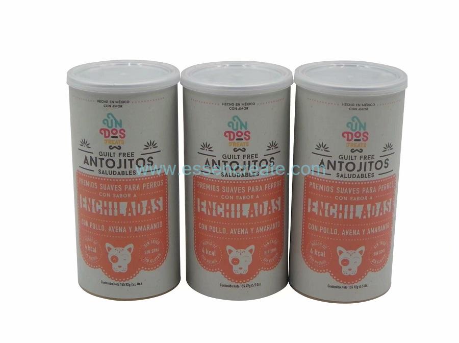 Dog Food Antojitos Packaging Easy Open Paper Cans