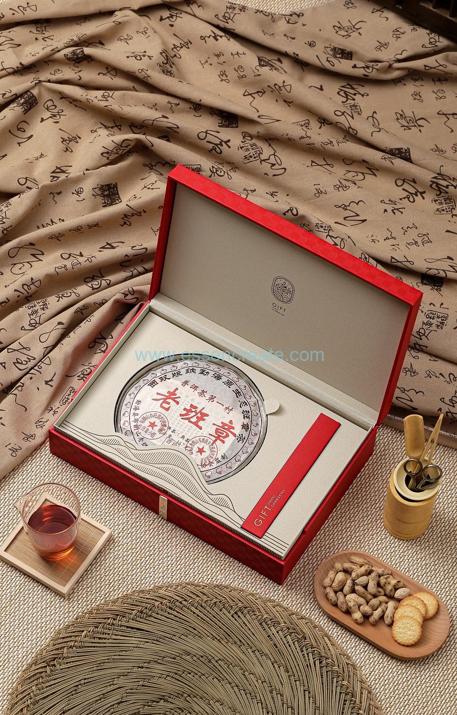 印刷 お茶 丸箱 包装 紙箱