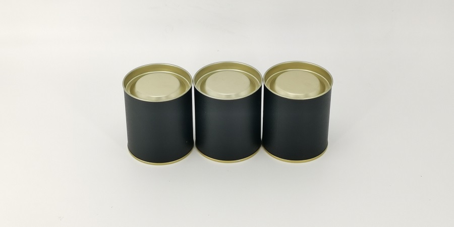 ブリキ缶紙管 直径140mm