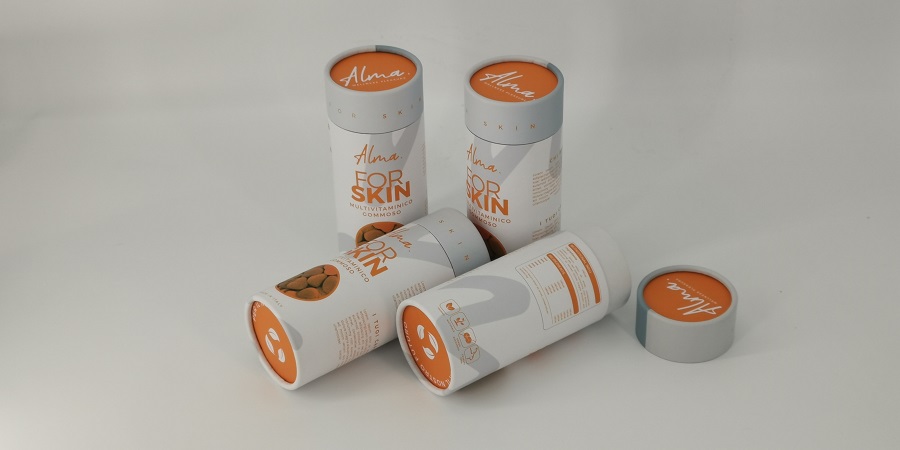 丸い紙管箱