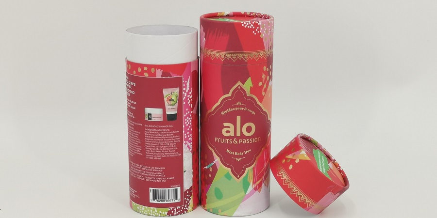 蓋付き紙管 500ml