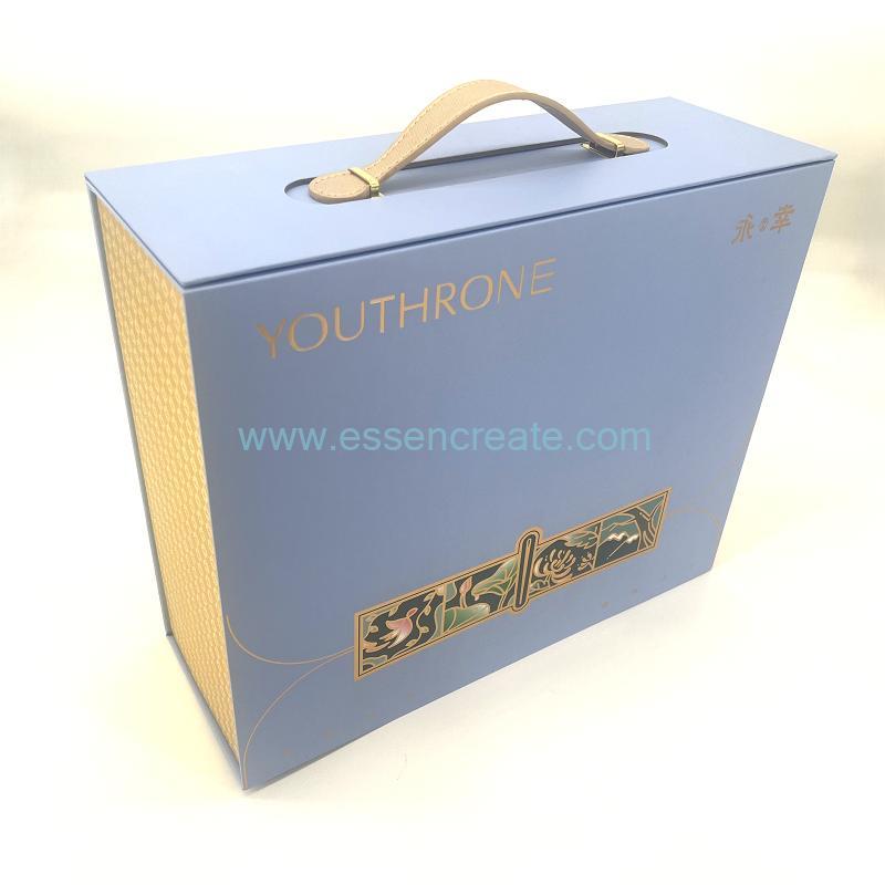 Magnetic closure gift box design