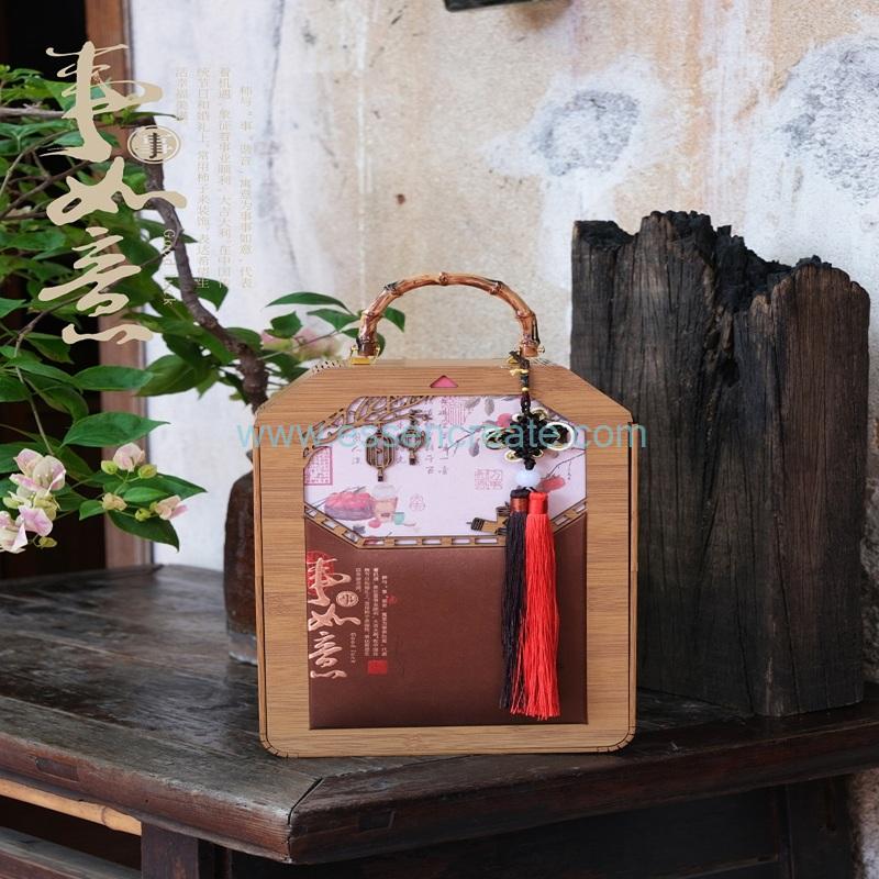 Premium Wooden Tea Box for Corporate Gifts