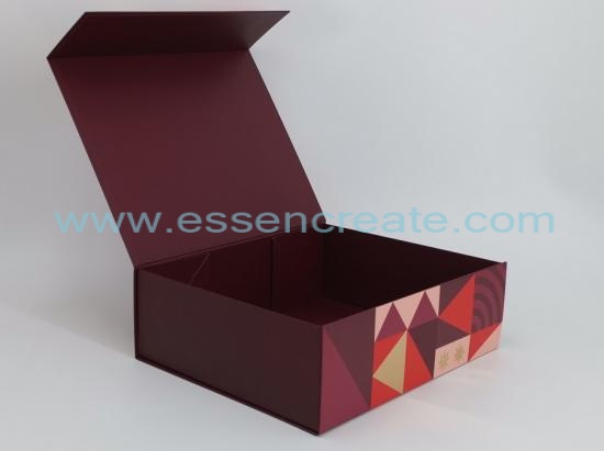 折り畳み式のクリスマスチョコレートパッキングギフトボックス