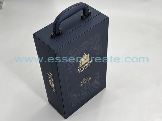 Whiskey Packaging Leather Gift Box