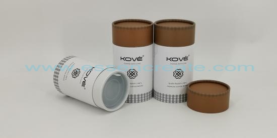 Food Grade Coffee Bean Packaging Round Cans