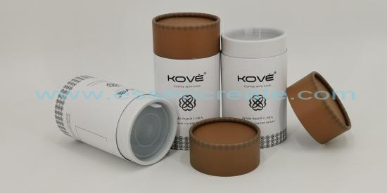 Food Grade Coffee Bean Packaging Round Cans