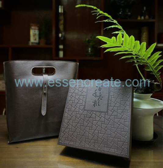  Leather Gift Boxes For Pu 'Er Tea Cake