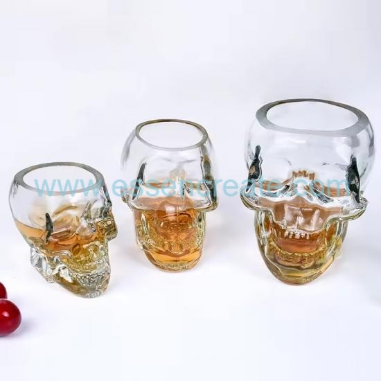 Vodka Doomed Shot Glass Skull Cups