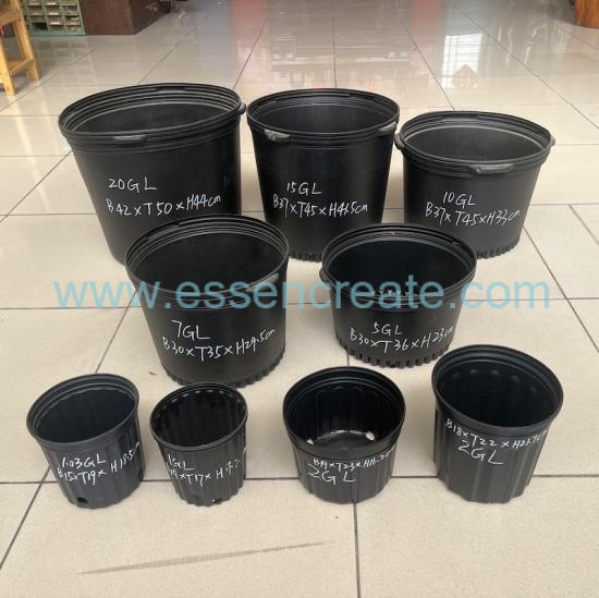 プラスチック製の植木鉢の苗床 HDPE コンテナ