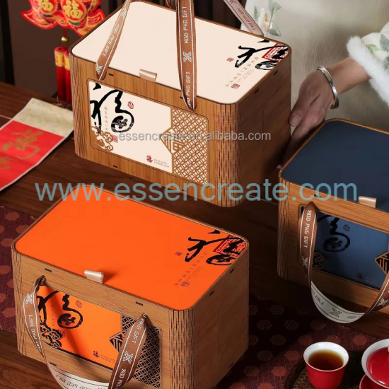 Custom Wooden Tea Packaging