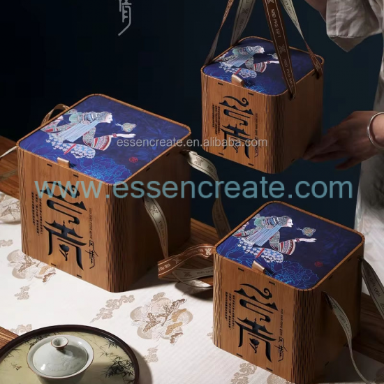 カスタム木製ティーパッケージ