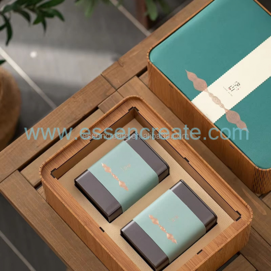 Custom Wooden Tea Packaging