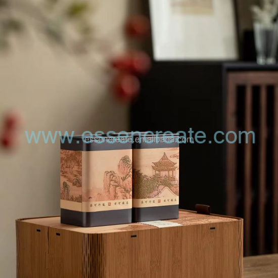 Custom Wooden Tea Packaging