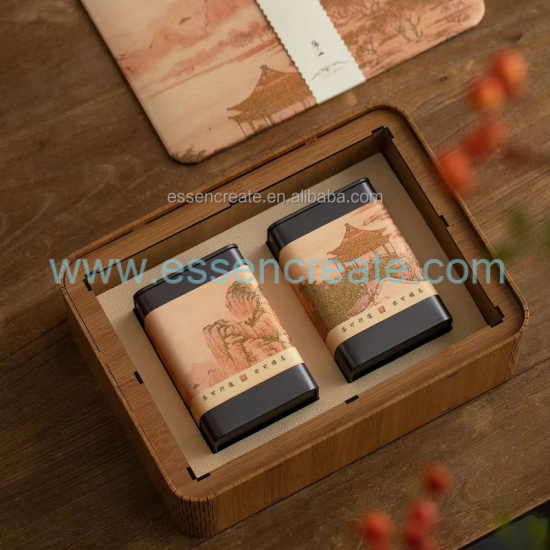 Custom Wooden Tea Packaging