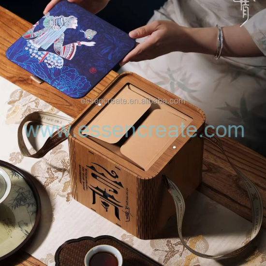Custom Wooden Tea Packaging