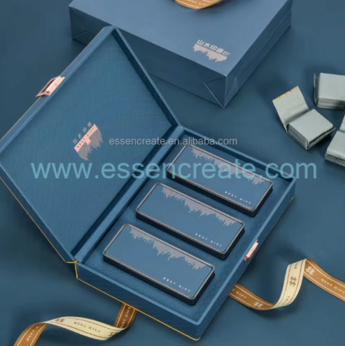 Custom  Leather Tea Packaging