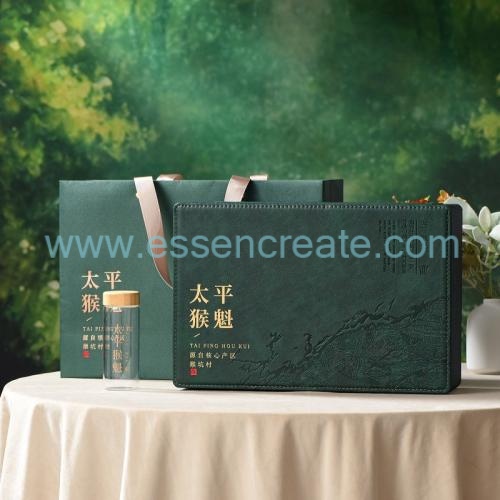Custom Leather Tea Packaging Box