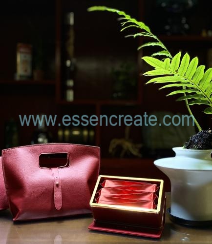 Custom Leather Tea Packaging Box