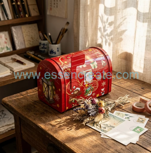 Custom Christmas Gift Tin Box